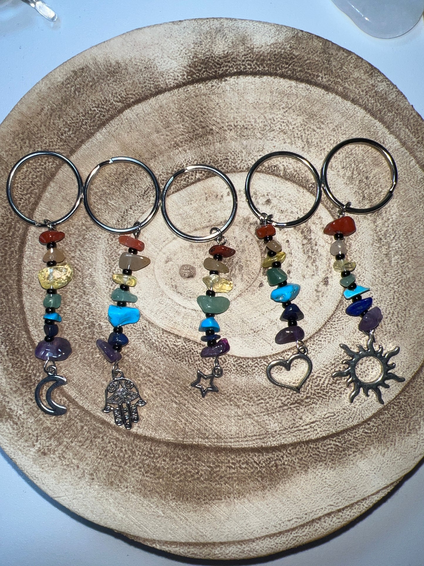 Llavero con los 7 Chakras (unidad)