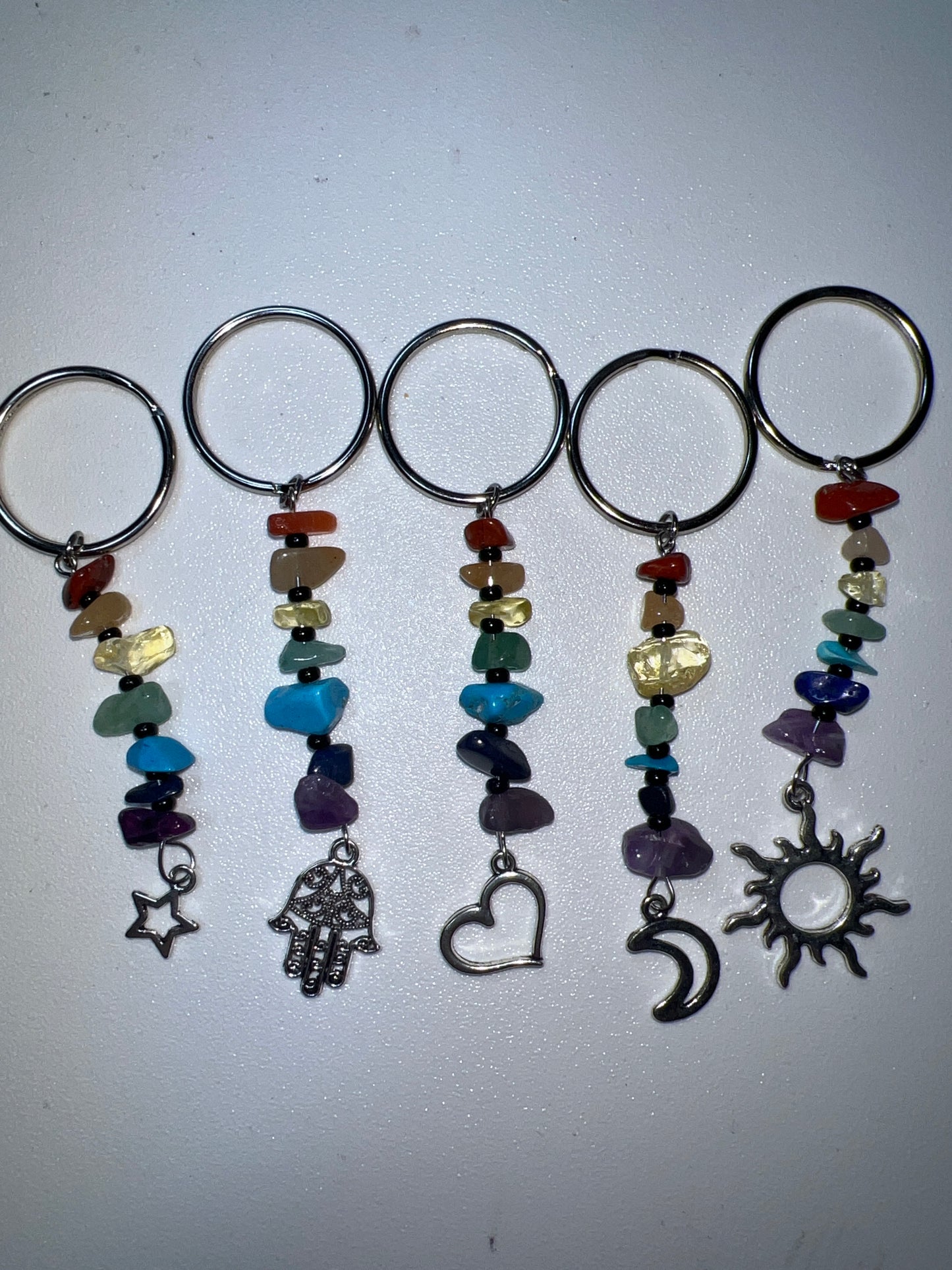 Llavero con los 7 Chakras (unidad)