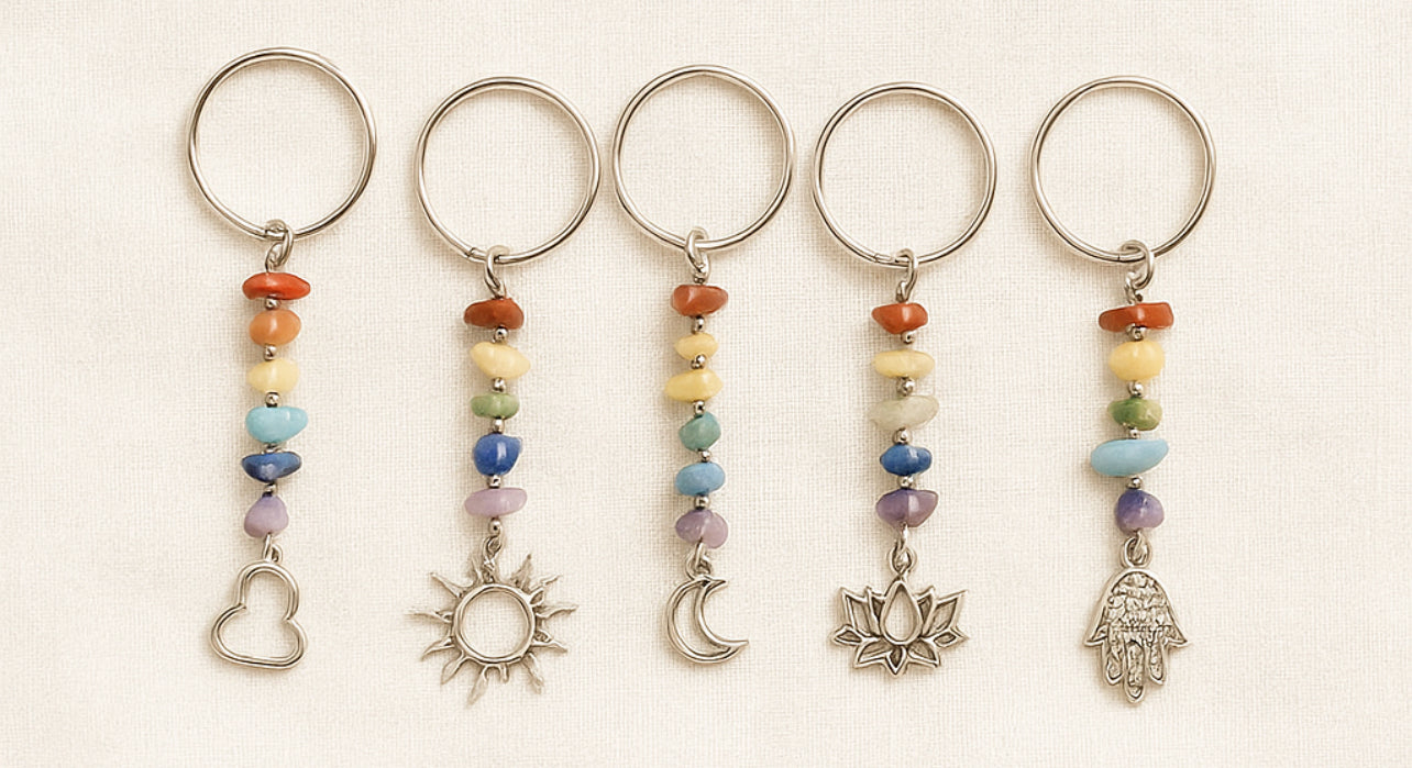 Llavero con los 7 Chakras (unidad)